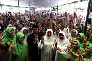 Safari politik Khofifah di Sidoarjo