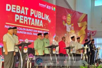 KPU Buol: debat publik sebagai sarana kampanye paslon