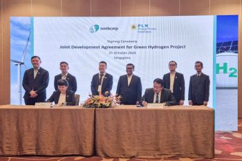 PLN EPI dan Sembcorp bangun proyek hidrogen hijau terbesar di ASEAN