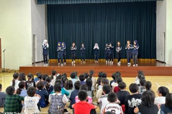 SD Daiichi Hino ikuti pertukaran budaya