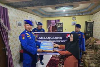 Sempena HUT ke-74 Polairud, Kasatpolairud anjangsana Purnawirawan Polri