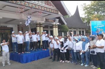 Momentum Puncak HLN ke-79, PLN UID Sumbar meriahkan dengan jalan santai (Video)