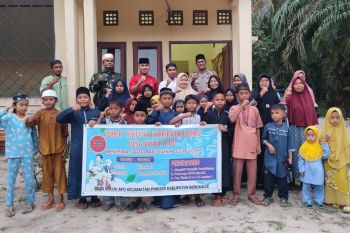 Bhabinkamtibmas Polsek Pinggir berupaya hidupkan lagi rumah tahfiz