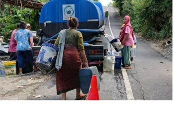 Dinsos Mataram aktif bantu air bersih ke sejumlah wilayah terdampak kekeringan