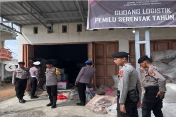 Polres Mamuju Tengah perketat pengamanan pelipatan surat suara Pilkada 2024