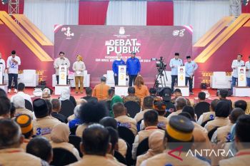 KPU Kota Kendari gelar debat perdana paslon Pilkada 2024