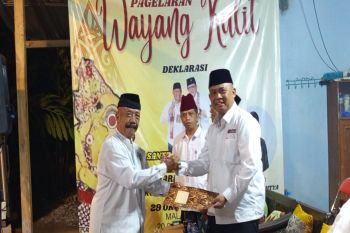 Relawan Santri Lawas Deklarasikan dukungan Harda-Danang