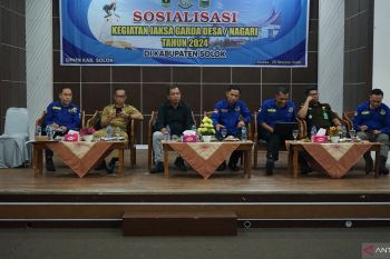 Pemerintah Kabupaten Solok sukseskan program Jaksa Garda Desa
