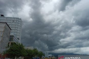 Sulut berpotensi diguyur hujan lebat dan angin kencang