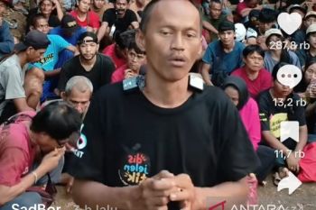 Gunawan Sadbor ditahan di Mapolres Sukabumi