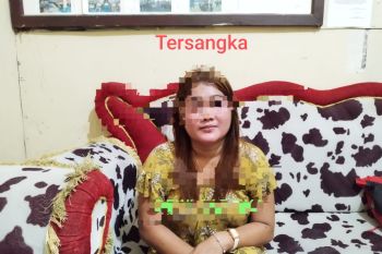 Polres Pesisir Barat tangkap wanita pelaku perdagangan orang