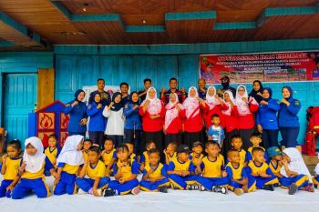 Pemkab Natuna ajarkan anak TK cara menyelamatkan diri saat kebakaran