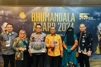 Riau terima penghargaan Bhumandala Award 2024 kategori provinsi Bhumandala Kinerja Sampul Jaringan IG