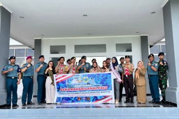 Danlanal lepas kontingen Saka Bahari Lanal Palu ikuti PPKM Nasional