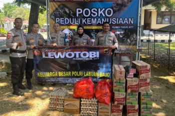 TNI-Polri di Labuan Bajo galang bantuan korban