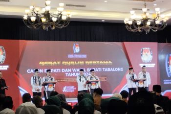 KPU Tabalong gelar debat publik pertama pilkada 2024