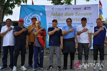 BKK dan BKP Pangkalpinang jalan sehat peringati HKN ke-60