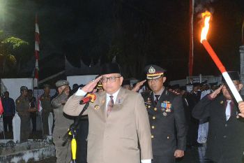 Peringati Hari Pahlawan, Pj Wako Andree Algamar Pimpin Apel Kehormatan dan Renungan Suci