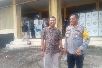 Polres Pasaman Barat pastikan keamanan penyimpanan logistik pilkada