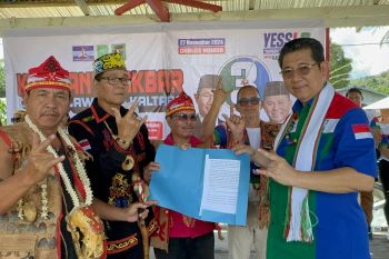 Yakin Menang...!!! Masyarakat Adat Dayak Lundayeh se-Krayan Dukung Yansen-Suratno