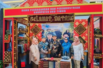 Pemkab OKU Timur promosikan Kain  Bidak di kancah nasional