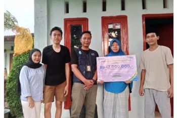 BPJS Ketenagakerjaan serahkan santunan kepada ahli waris pedagang di Lombok