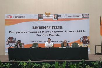 Bawaslu Manado terus beri penguatan tenaga adhoc Pilkada