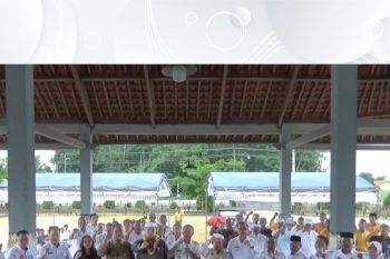 Pemkab Lampung Tengah sambut tim KPK untuk penilaian Desa Anti Korupsi