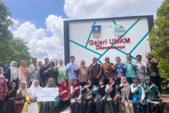 Sinergi dengan Dinas Koperindag Dharmasraya, PLN UID Sumbar Dorong Pengembangan UMKM