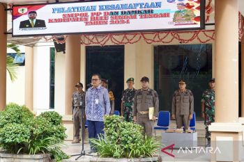 Pemkab HST tingkatkan kebugaran fisik Satpol PP dan Damkar