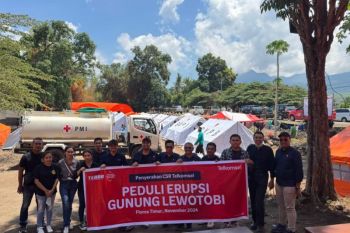 Telkomsel bantu internet gratis bagi korban erupsi Gunung Lewotobi