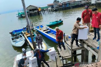 KPU Kutim: Distribusi logistik Pilkada H-1 sudah ada di TPS