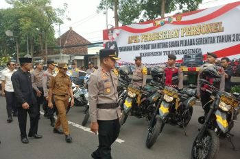 Polres Tulungagung minta petugas gabungan bersinergi amankan pilkada