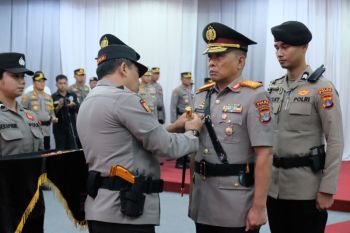 Kapolda Kaltara Pimpin Upacara Serah Terima Jabatan Wakapolda