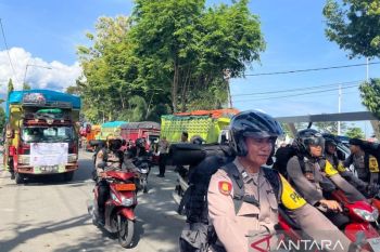 Polresta Palu kawal ketat distribusi logistik pilkada ke 8 kecamatan