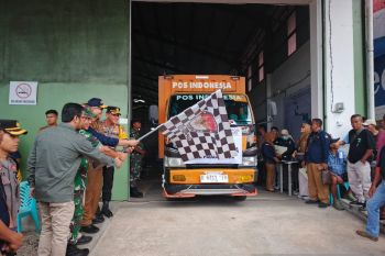 Polresta Padang kawal pendistribusian logistik Pilkada ke TPS