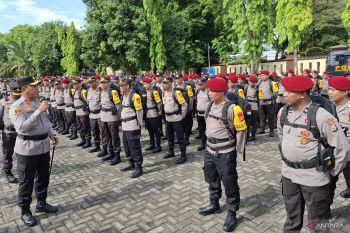 Polda Sulsel turunkan 9.351 personel gabungan amankan TPS pilkada