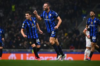 Inter Milan berada di posisi puncak klasemen sementara usai menang 1-0 atas RB Leipzig