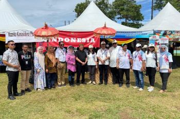 Konsulat RI Tawau mengenalkan aneka makanan Indonesia di Regatta Lepa