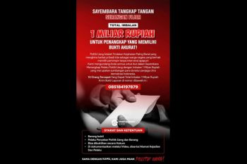 Sayembara tolak politik uang pada Pilkada Jember berhadiah Rp1 miliar