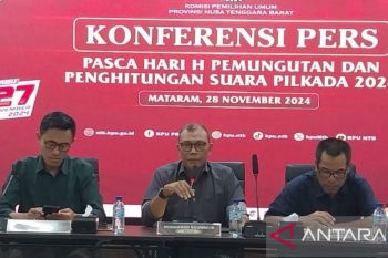 Kemarin, KPU bantah keluarkan hasil tabulasi, pilkada di NTB aman hingga TNI dukung perluasan area tanam