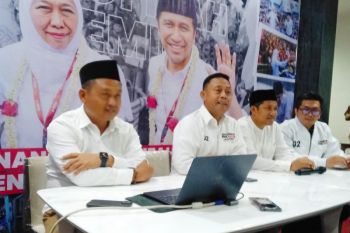 Real count Pilkada Jatim: Khofifah-Emil unggul 60,41 persen dari 51.940 TPS