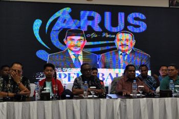 ARUS deklarasi kemenangan Pilkada Papua Barat Daya di Kota Sorong