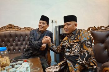 Meski bersaing di pilkada, Sanusi dan Gunawan gotong royong bangun Malang