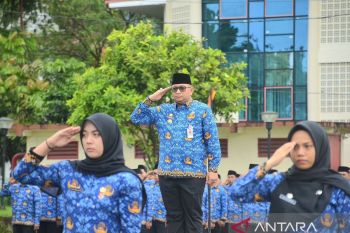 Pj Wako Andree Algamar Pimpin Upacara Peringatan HUT Korpri Ke-53