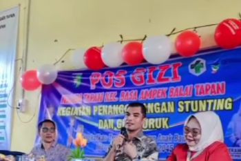 Puskesmas Tapan, Pesisir Selatan laksanakan Pos Gizi Layani Balita Gizi Buruk dan Stunting