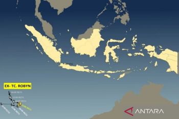 Siklon Robyn menginduksi kecepatan angin Samudera Hindia
