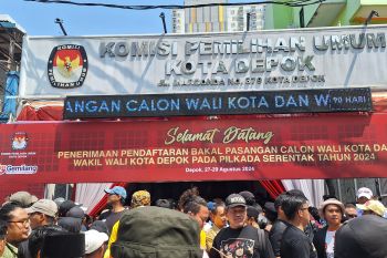 KPU Depok minta warga tunggu hasil rekapitulasi penghitungan suara selesai
