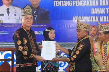 Dayak Tenggalan Merajut Asa, Dapatkan SK MHA