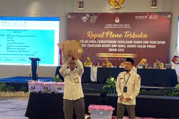 KPU Kulon Progo sebut Agung-Ambar meraih suara terbanyak dalam pilkada